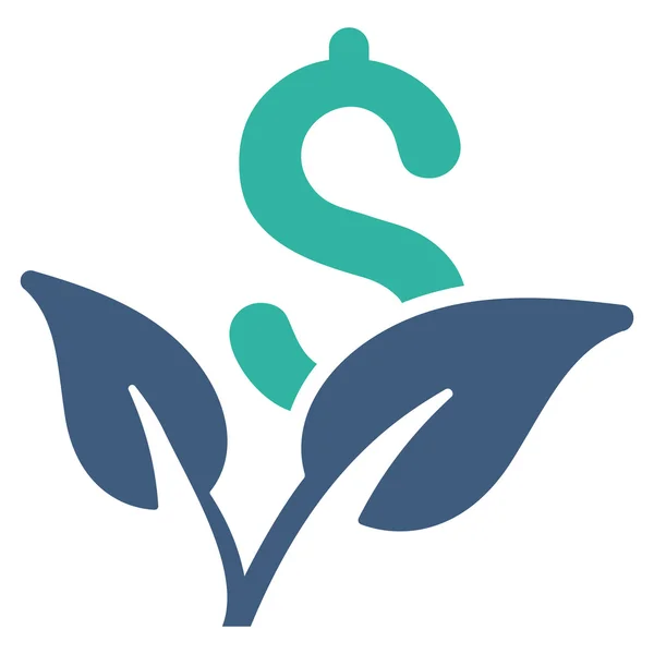 Startup Sprout platt vektor ikon — Stock vektor