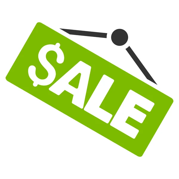 Sale Signboard Flat Vector Icon — Stock Vector