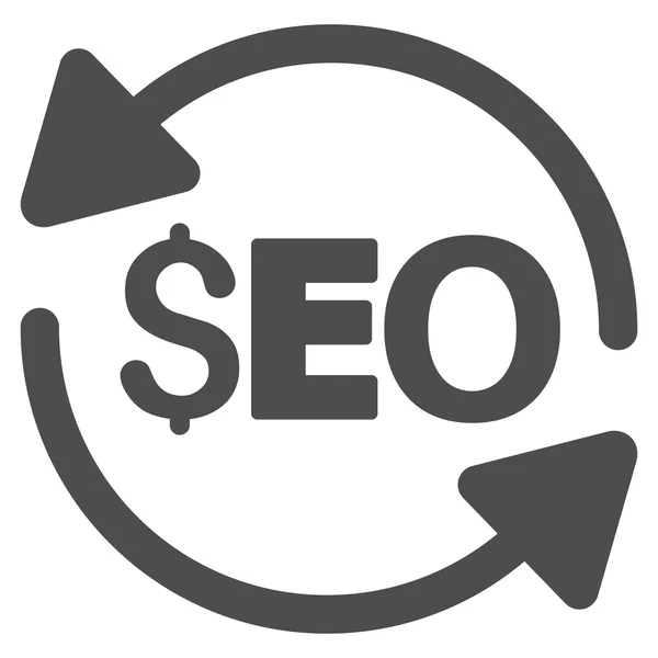 Uppdatera Seo platt vektor ikon — Stock vektor