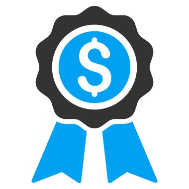 İş Ödülü düz vektör simgesi