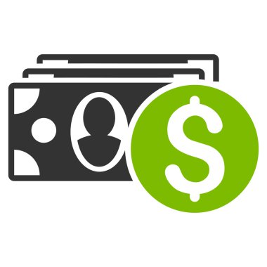 Nakit düz vektör simgesi