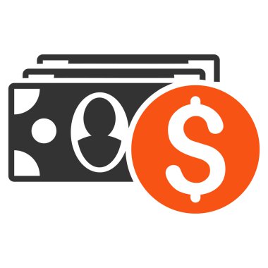 Nakit düz vektör simgesi