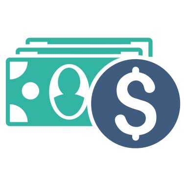 Nakit düz vektör simgesi