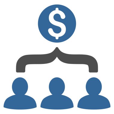 Satış Huni düz vektör simgesi