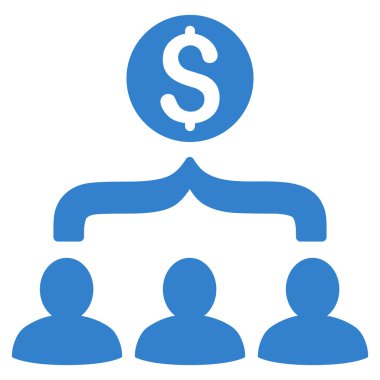 Satış Huni düz vektör simgesi