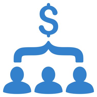 Satış Huni düz vektör simgesi