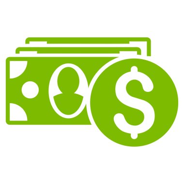 Nakit düz vektör simgesi