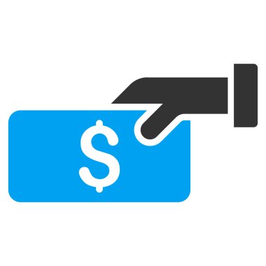 Düz vektör simge ödeme