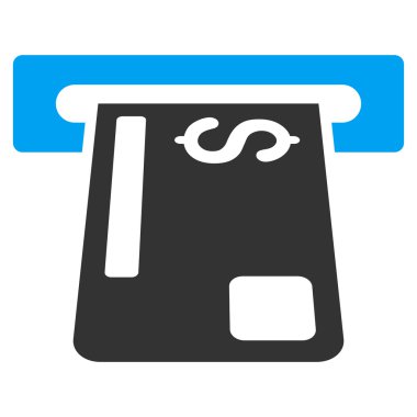 Ödeme Terminal düz vektör simgesi