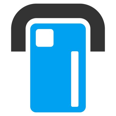 Ödeme Terminal düz vektör simgesi