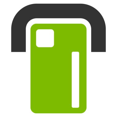 Ödeme Terminal düz vektör simgesi