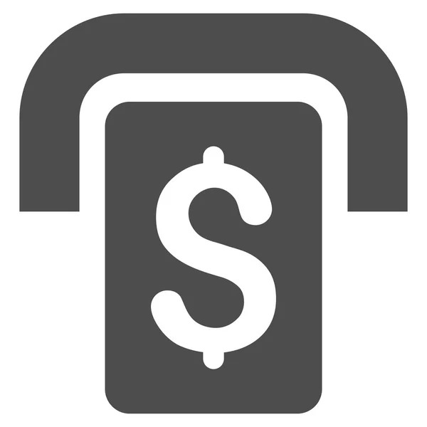 Cashpoint Flat vektorové ikony — Stockový vektor