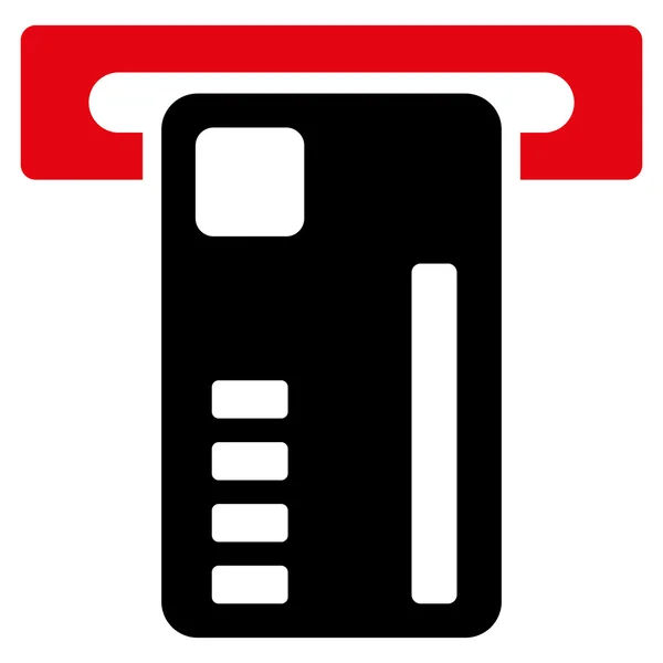 Ticket Machine platte Vector Icon — Stockvector