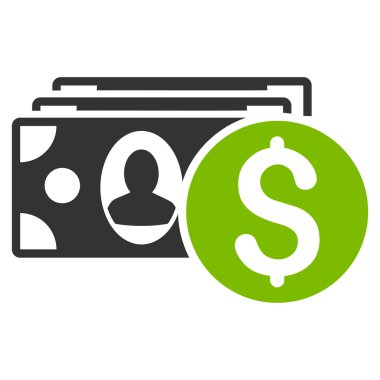 Nakit düz vektör simgesi