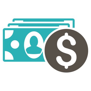 Nakit düz vektör simgesi