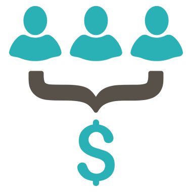 Satış filtre düz vektör simgesi