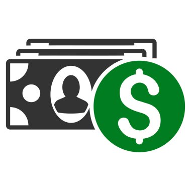 Nakit düz vektör simgesi