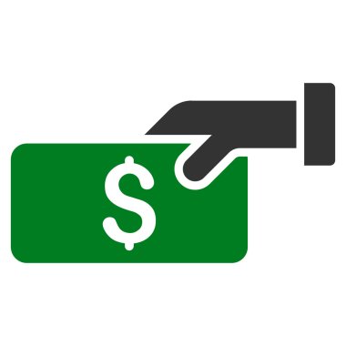 Düz vektör simge ödeme