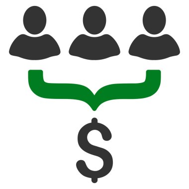 Satış filtre düz vektör simgesi