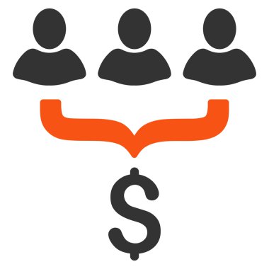 Satış filtre düz vektör simgesi