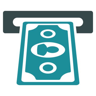 Ödeme Terminal düz vektör simgesi