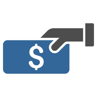 Düz vektör simge ödeme