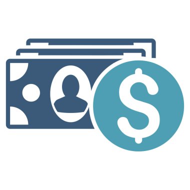 Nakit düz vektör simgesi