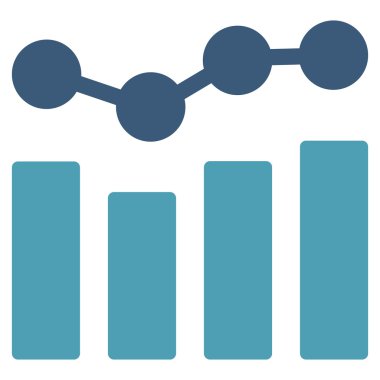 Düz vektör simge çizelgeleri