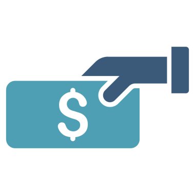 Düz vektör simge ödeme