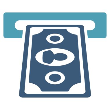 Ödeme Terminal düz vektör simgesi