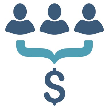 Satış filtre düz vektör simgesi