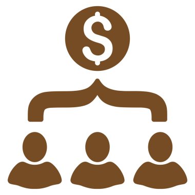 Satış Huni düz vektör simgesi