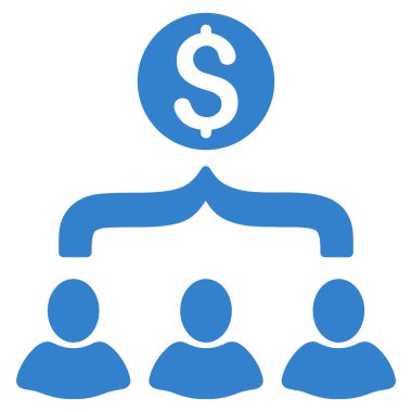 Satış Huni düz vektör simgesi