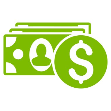 Nakit düz vektör simgesi