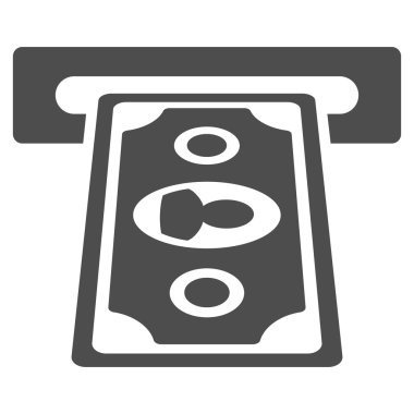 Ödeme Terminal düz vektör simgesi