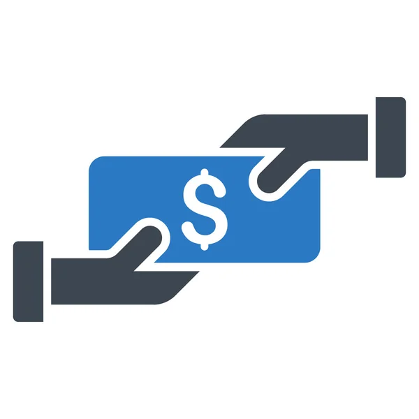 Betaling platte Vector Icon — Stockvector
