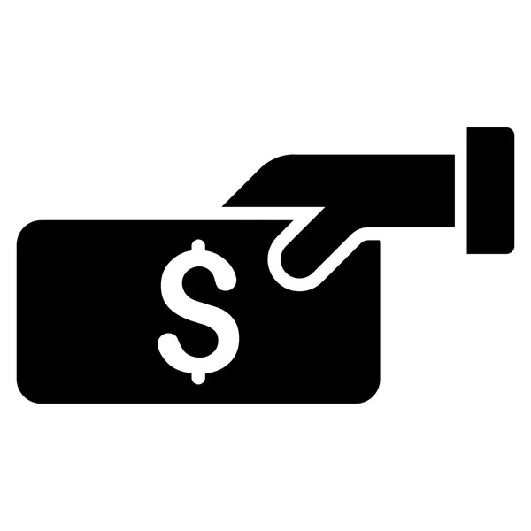 Icona vettoriale piatta a pagamento — Vettoriale Stock