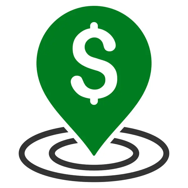 Икона "Доллар Плейс" — стоковое фото