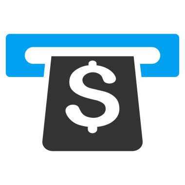 Ödeme Terminal düz vektör simgesi