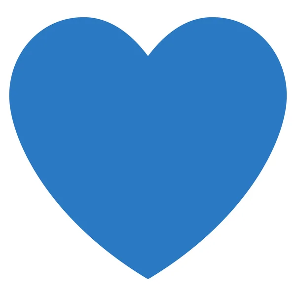 Love Heart Flat Vector Icon — Stock Vector