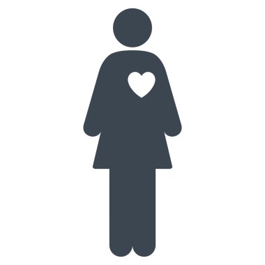 Metresi düz vektör simgesi