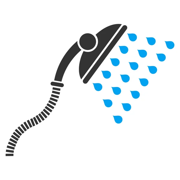 Shower Flat Vector Icon — Stock Vector