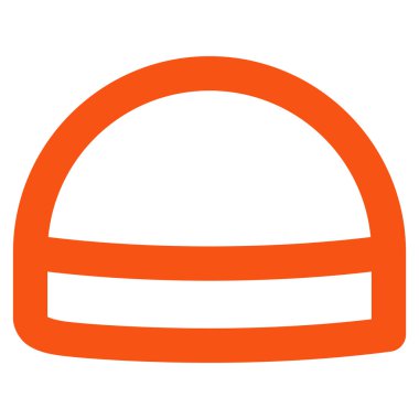 İşçisi kontur glif simgesini