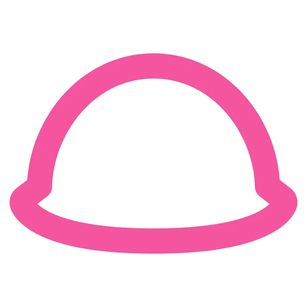 HardHat Glyph linjeikonen — Stockfoto