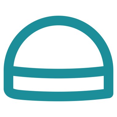 İşçisi kontur glif simgesini