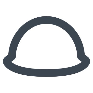 İşçisi kontur glif simgesini