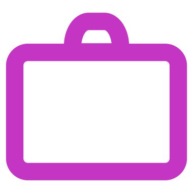 Servis talebi kontur glif simgesini