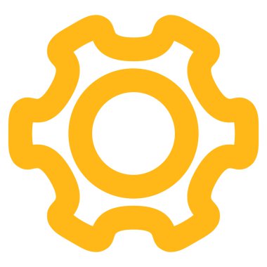 COG kontur glif simgesini