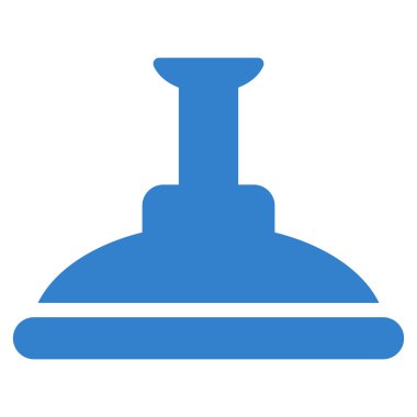 Duş kafa düz vektör simgesi