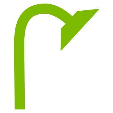 Duş boru düz vektör simgesi